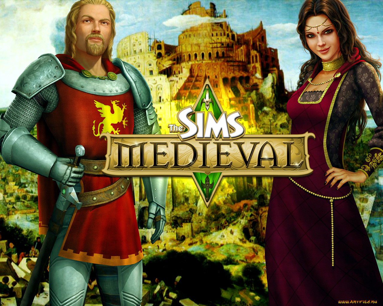 the, sims, medieval, , 